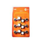 Tarraxa p/ guitarra 6 linha cromada cmh 807 - custom sound