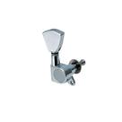 Tarraxa para Guitarra 3+3 Blindada Cromada DPH-893 em Aço para Les Paul SG Dolphin