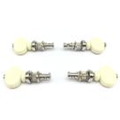 Tarraxa ukulele JU99 niquelada IVORY marfim 2x2 MADE KOREA Tarraxa ukulele JU99 niquelada IVORY marfim 2x2 MADE KOREA