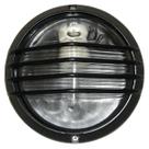 Tartaruga Piramide Circular 19cm Aluminio Pint. Epoxi E-27 1 Lamp. Max 60w Preta