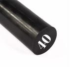 Tarugo De Nitanyl 40mm Preto 50 Cm