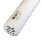 Tarugo De Nylon 25 MM X 0,50 Metro Tipo 6 Natural