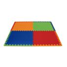 Tatame Tapete EVA Play Mat Colorido 52x52cm - 04 unid