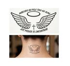 Tatoo Homenagem "Até Poder Te Encontrar" Cartela 2 Unidades