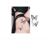 Tatuagem Temporária Borboleta Pequena Delicada