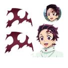 Tatuagem temporária Demon Slayer Kimetsu No Yaiba cosplay