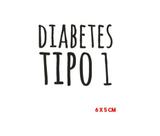 Tatuagem Temporária Diabetes Diabetes Tipo 1