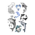 Tatuagem Temporaria Golfinhos