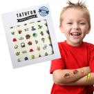 Tatuagem Temporária Infantil Divertida Pop Art