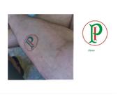 Tatuagem Temporária Símbolos Time Sociedade Palmeiras 35mm Tatuagem Temporária Símbolos Time Sociedade Palmeiras 35mm