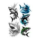 Tatuagens Temporaria Tubarões