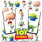 Tatuagens temporárias Disney Toy Story 72 unidades para festas infantis Tatuagens temporárias Disney Toy Story 72 unidades para festas infantis