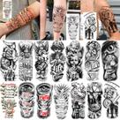 Tatuagens Temporárias Família e Fé à Prova dÁgua, Kit com 14 Unidades