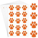 Tatuagens temporárias Harloon Paw Print 300 unidades de laranja para corpo