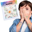 Tatufan Tatuagem Temporária Infantil Divertida GlitterFun Dinossauro