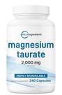Taurato de Magnésio Micro Ingredients 2000 mg 240 cápsulas Taurato de Magnésio Micro Ingredients 2000 mg 240 cápsulas