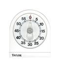 Taylor Kitchen Timer White, pacote com 5