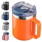 Taza de Café Aislada ALOUFEA 350 ml Acero Inoxidable Naranja