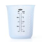 Taza medidora OXO GG Exprime y Vierte 250 mL Silicona Transparente