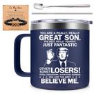 Taza para Beber Fufendio para Hijo 414 ml con Doble Pared Aislada
