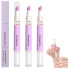 Tbexem Kit de Cuidados com as Unhas 3 Peças Caneta 2 em 1 com Óleo para Cutículas Tbexem Kit de Cuidados com as Unhas 3 Peças Caneta 2 em 1 com Óleo para Cutículas