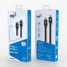 Tc60b cabo usb tipo-c p/ tipo-c 60w preto 1 metro Tc60b cabo usb tipo-c p/ tipo-c 60w preto 1 metro