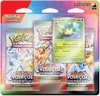 TCG Pokemon Blister Triplo Evoluções Prismaticas Leafeon