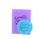 TD01 Marcador textura pasta americana biscuit confeitaria welcome