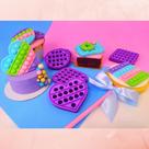 Td12 marcador pop it fidget toys pasta americana confeitaria biscuit