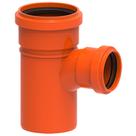 Tê 90º Graus Esgoto Redux DN100x50mm Laranja - 100002803 - TIGRE