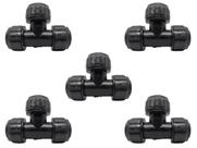 TE com Rosca 1" para Mangueira Santeno - Implebrás Kit 05 Unidades