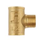 Tê Duas saídas Para Gás Encanado 1/2 ExIxI 016008 Jackwal