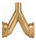 Te Misturador de Cobre Bronze Solda e Rosca Femea 22mm x 3/4" Eluma