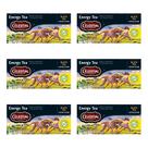 Té Negro Energético Celestial Seasonings con Cafeína, 12 Bolsitas x 6