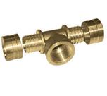 Te Rosca Central Femea 20X1/2" Pex, Emmeti Te Rosca Central Femea 20X1/2" Pex, Emmeti