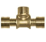 Te Rosca Central Macho 25X3/4" Pex, Emmeti Te Rosca Central Macho 25X3/4" Pex, Emmeti