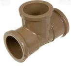 Te Soldável 3/4 25mm Conexão Marrom Fortlev