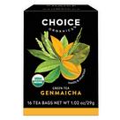 Tea Choice Organics Organics Organic Genmaicha 96 sacos (pacote com 6)
