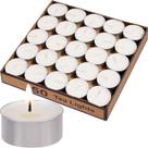Tea Light Candles Hypmis, pacote com 50 unidades, sem perfume, 4,5 horas de tempo de queima