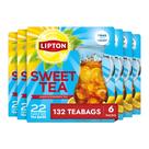 Tea Lipton Southern Sweet Iced 132 sacos tamanho familiar