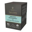 Tea Taylors of Harrogate Organic Peppermint, 50 sacos, pacote com 6