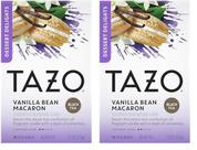 Tea TAZO Dessert Delights Vanilla Bean Macaron 15 saquinhos de chá