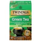 Tea Twinings Green with Mint 20 saquinhos de chá embalados individualmente