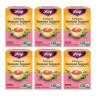 Tea Yogi Echinacea Immune Support Organic, 16 sacos, pacote com 6