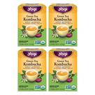 Tea Yogi Green Kombucha Organic 16 sacos x4 pacotes