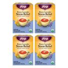 Tea Yogi Honey Lavender Stress Relief 16 saquinhos de chá x 4 pacotes