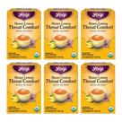 Tea Yogi Honey Lemon Throat Comfort 96 saquinhos de chá (pacote com 6)