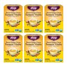 Tea Yogi Sweet Ginger Citrus Turmeric Vitality 16 sacos x 6