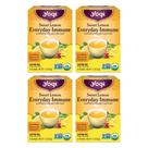 Tea Yogi Sweet Lemon Everyday Immune 16 sacos x 4 pacotes