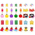 Teacher Charms CEALXHENY 35 unidades para fabricação de joias e esmalte Teacher Charms CEALXHENY 35 unidades para fabricação de joias e esmalte